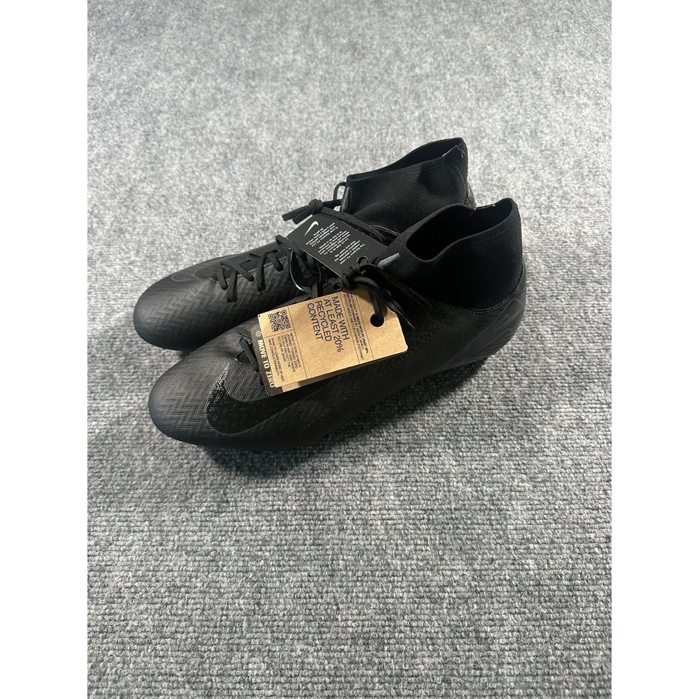 NIKE MERCURIAL SUPERFLY 10 ACADEMY FG/MG Trainer Men Black Black 13 FQ1456-002